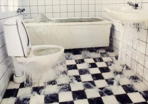 blocked drains flooding