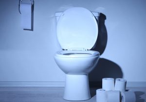 blocked toilet cleared